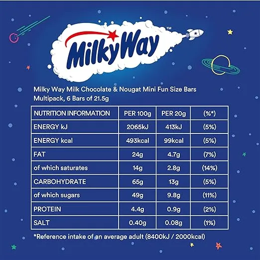 Milky Way Bar Original Milkyway Pack Imported From The UK England The Best Of British Chocolate