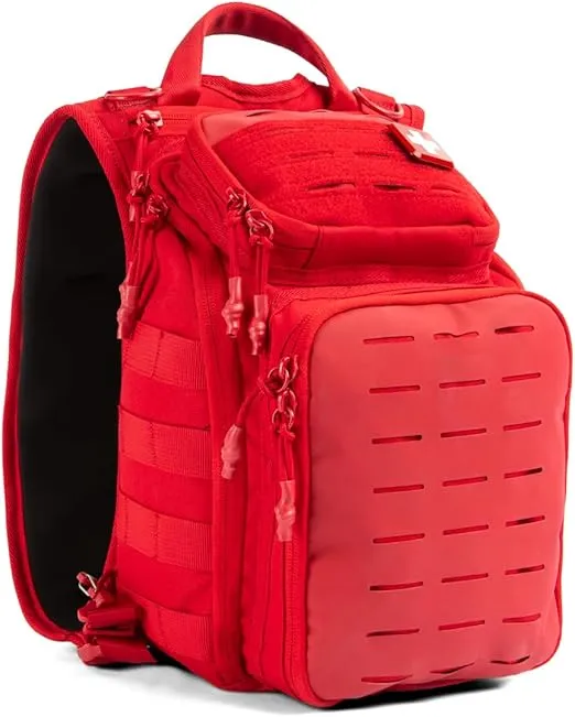 My Medic Recon PRO - HSA FSA First Aid Kit - 250+ First Aid and Survival Essentials, Supplies, & Must Have IFAK for Home, Car, Office or Business - Red