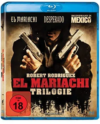 El Mariachi Trilogy ( El Mariachi / Desperado / Once Upon a Time in Mexico ) [ Blu-Ray, Reg.A/B/C Import - Germany ]