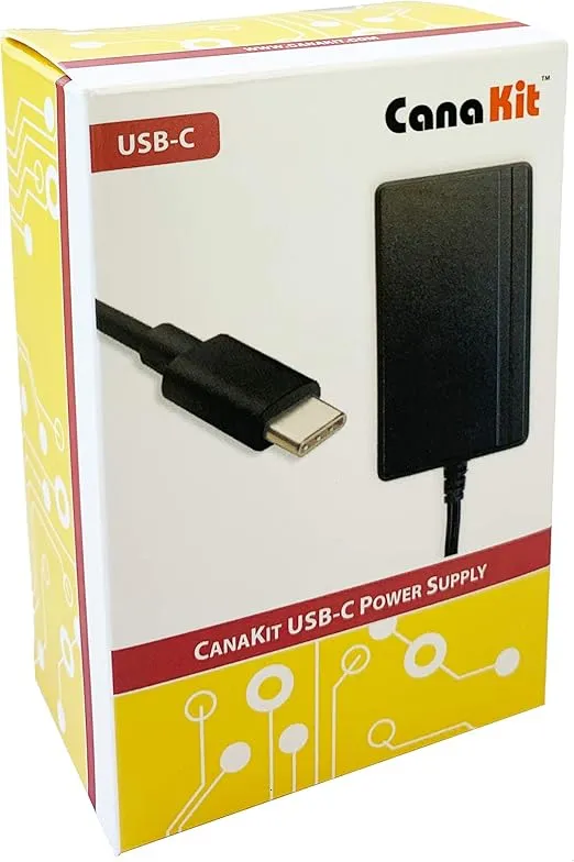 CanaKit 3.5A Raspberry Pi 4 Power Supply (USB-C)