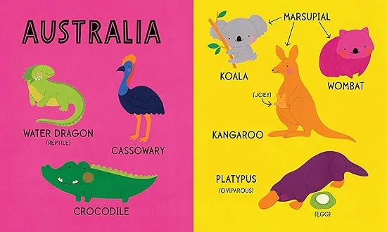My First 100 Animal Words: Expand Vocabulary and Teach Babies and Toddlers about Animals from around the World (Animal Books for Kids)