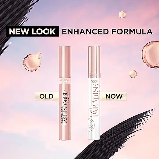 L'Oreal Paris Cosmetics Voluminous Lash Paradise Mascara Primer Base, Millennial Pink, 0.27 Fluid Ounce, Packaging May Vary
