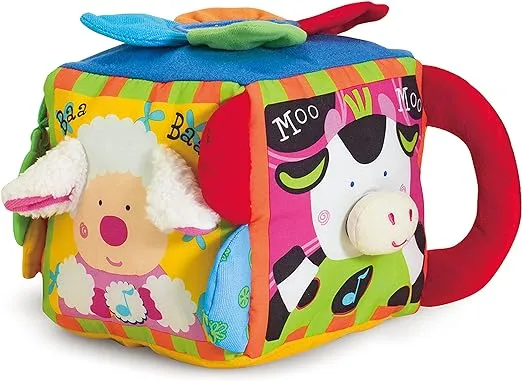 Melissa & Doug K's Kids Musical Farmyard Cube Educational Baby Toy
