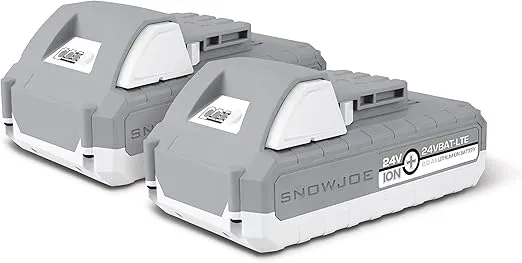 Sun Joe Snow Joe Certified Authentic 24-Volt IONMAX Battery Bundle, 2 x 2.0-Ah Lithium-ion Batteries