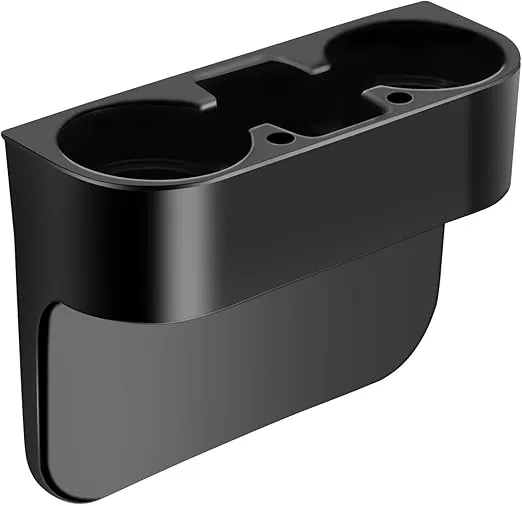 EEEKit Car Cup Holder, Car Seat Seam Wedge Cup Holder, Cell Phone Holder, Storage Organizer, Multifunction Glove Box for Car