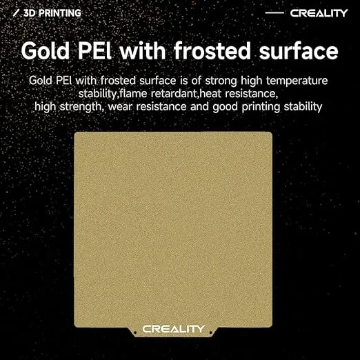 Creality Ender 3 Build Plate Kit, Texture Surface PEI Sheet 235 x 235mm Removable Magnetic Flexible Heated Bed Plate Build Surface for Ender 3 S1/3 S1 Pro Ender 3 Neo/3 V2 Neo Ender 3 V3 SE 3D Printer