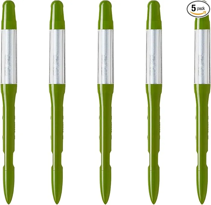 Aquameter, Set of 5, Plant Soil Moisture Sensor (Green, Small)