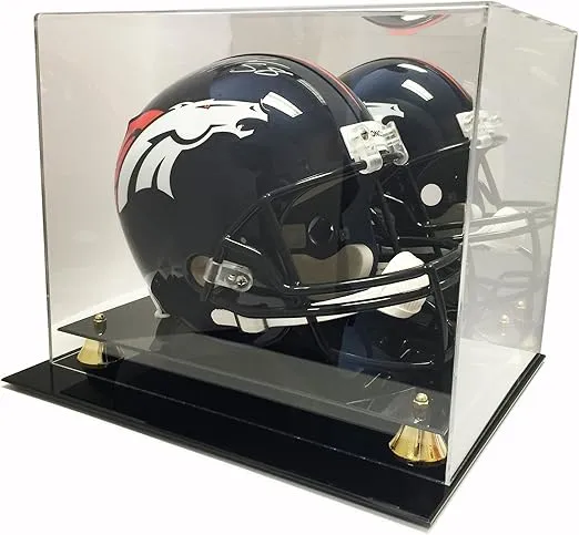 Max Protection Deluxe Acrylic Helmet Display - with Mirror