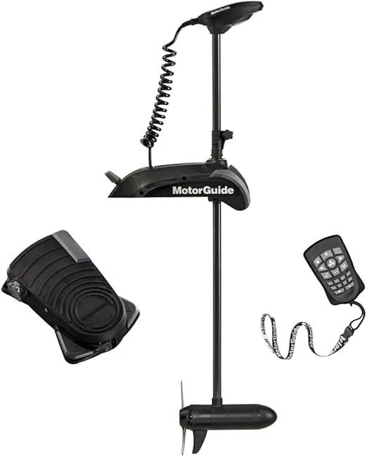 MotorGuide 940800230 Xi5 Wireless Bow Mount Trolling Motor w/Pedal and Remote Control - 80 lbs, 54", 24V