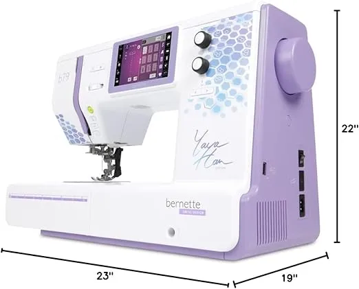 bernette 79 Yaya Han Edition Sewing and Embroidery Machine with BERNINA Embroidery Software 9 Creator