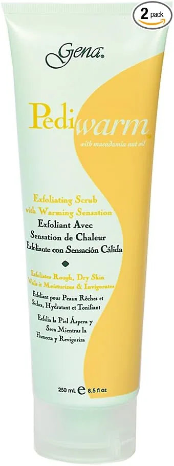 Gena Pedi Warm Foot Scrub (Pack of 2)