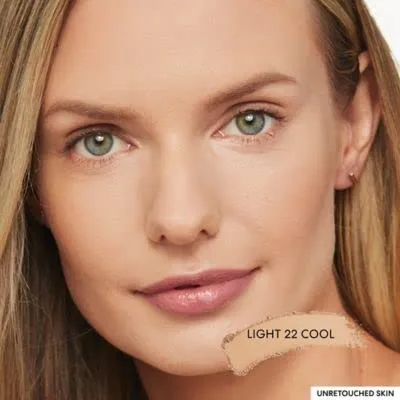 bareMinerals Barepro 16HR Skin-Perfecting Powder Foundation, Matte Pressed Powder Foundation Full Coverage with Plant-Based Squalene, Oil Control, Vegan