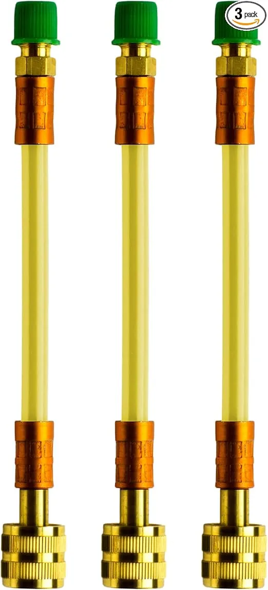 Leak Saver Direct Inject AC Leak Sealer 3-Pack | AC Stop Leak for Most HVAC Systems Up to 5 Tons | Works with All Systems & AC Refrigerants | Made in The USA