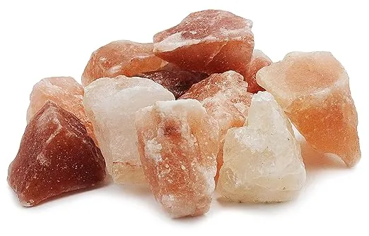 IndusClassic 2 lbs Sole Himalayan Salt Chunks Stone, Increase Hydration, Energy, Vibration, and Replenish Electrolytes with 84 Trace Minerals