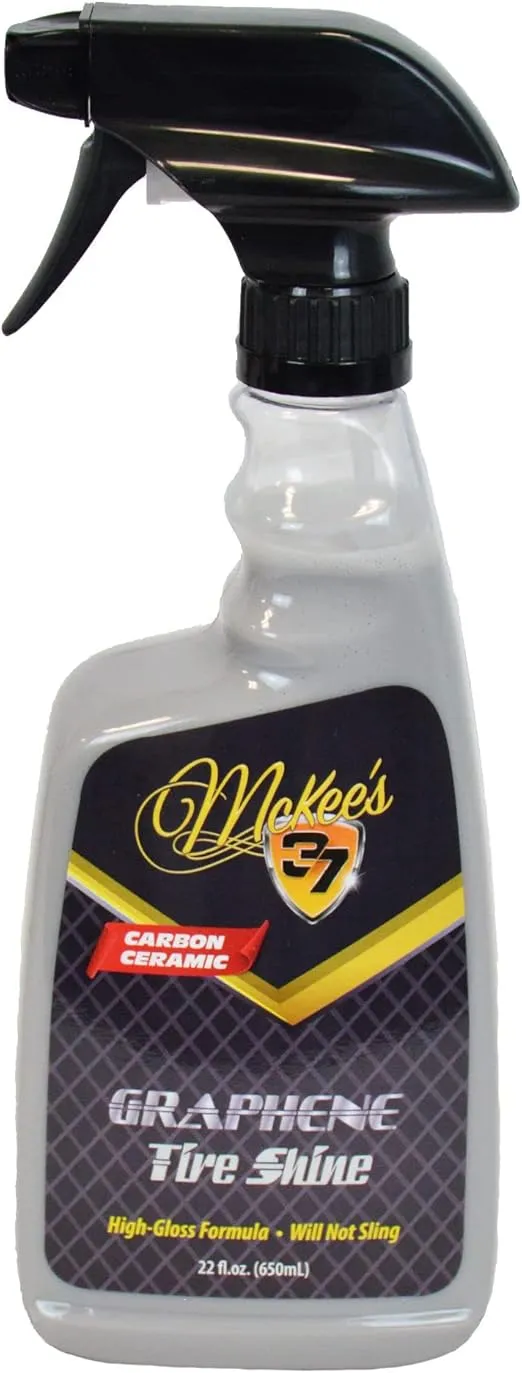 McKee's 37 Graphene Tire Shine (High Gloss No-Sling Tire Protectant), 22 fl. oz.