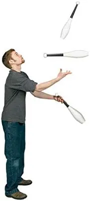Duncan Toys Juggling Clubs, [3-Pack] Colors May Vary