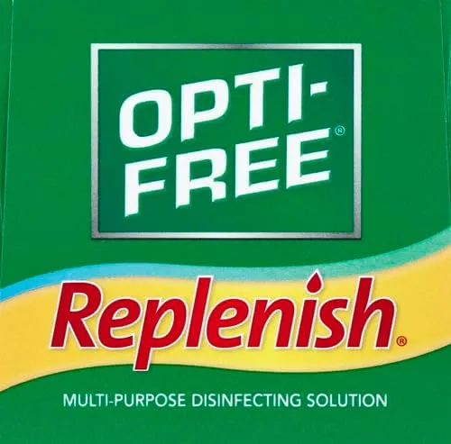 Opti-Free Replenish Multi-Purpose Disinfecting Solution With Lens Case, 10 Fl Oz