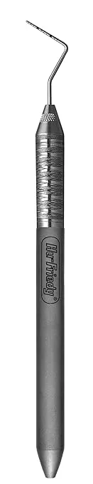 Hu-Friedy PCPUNC126 12 UNC Color-Coded Probe, #6 Satin Steel Handle, 1-12