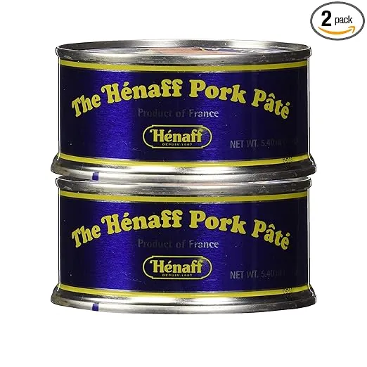 Henaff French Imported Pork Pate (2 Pack, Total of 10.8oz)