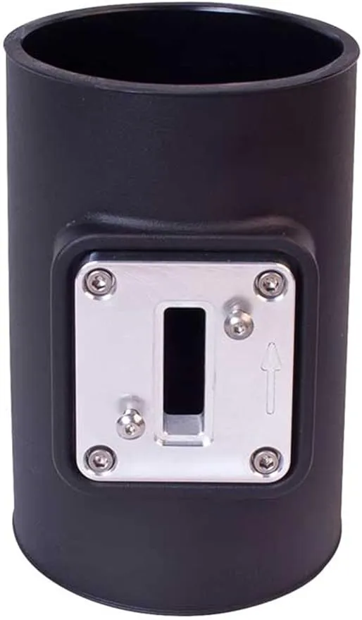 Airaid 9641 Mass Air Flow Tube 4 in. OD Tube w/Hitachi Mass Air Flow Adapter Plate PN[9700] Mass Air Flow Tube