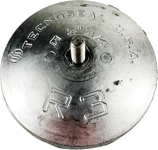 Tecnoseal R3 Rudder and Trim Tab Magnesium Anode for Fresh Water Use