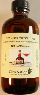 Grand Marnier Flavor - Sauces - Fillings - Ice Cream - Sugar Free - Non-GMO - Kosher - Vegan - 4 oz