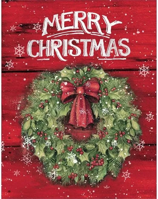 LANG "Merry Christmas" Christmas Cards by Susan Winget, 18 Cards with 19 Envelopes and Beautiful Winter Artwork, Perfect for Spreading Holiday Cheer, 5.375" x 6.875" (1004774)