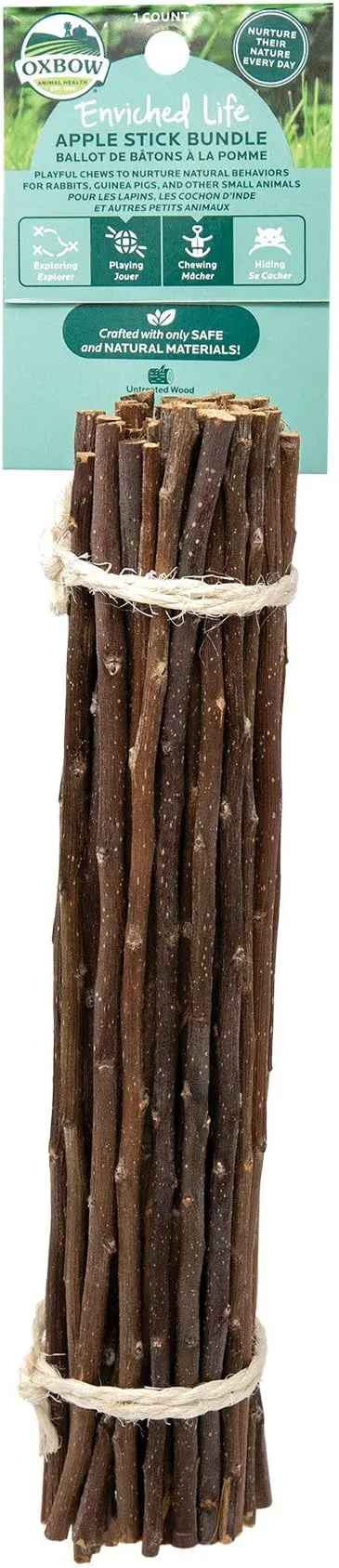 Oxbow Enriched Life Apple Stick Bundle