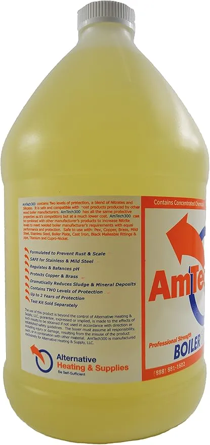 AmTech300 - Boiler Treatment Professional Strength (For Outdoor Wood Boilers)