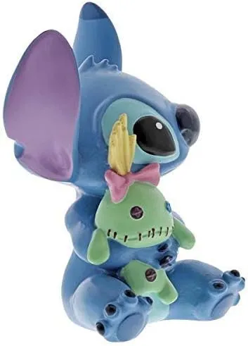Enesco Disney Showcase Lilo and Stitch Doll Mini Figurine, 2.5 Inch, Multicolor