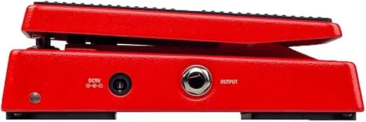 JOYO WAH-II Classic and Multifunctional WAH Pedal Featuring Wah-Wah/Volume Functions with WAHWAH Sound Quality Value knob (Red)