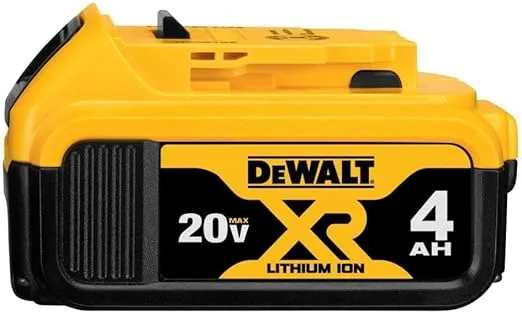 Dewalt DCB246CK 20V MAX XR Lithium-Ion Batteries and Fast Charger Starter Kit (4 Ah/6 Ah)