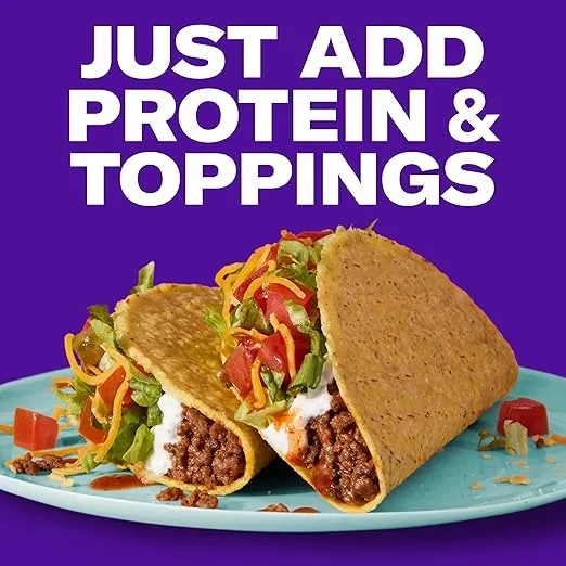 Taco Bell Crunchy Taco Dinner Kit (12 Count per Box)