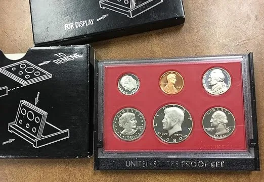 1980 S US Proof Set Original Government Packaging
