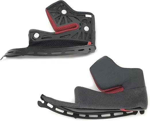 Shoei X-14 Type-I Cheek Pad 31 Street Bike Racing Motorcycle Helmet Accessories - Black One Size