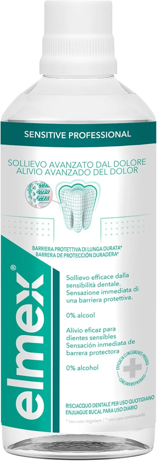 Elmex Sensitive Plus Mouthwash 400ml