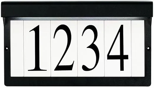 Kichler 43800BKTLED Address Light