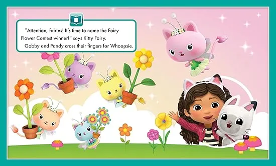 DreamWorks Gabby's Dollhouse - Me Reader Electronic Reader and 8 Sound Book Library - PI Kids
