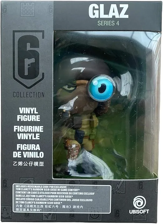 Glaz Chibi Figure - Rainbow Six Siege Collection - DLC Code Included - Series 4