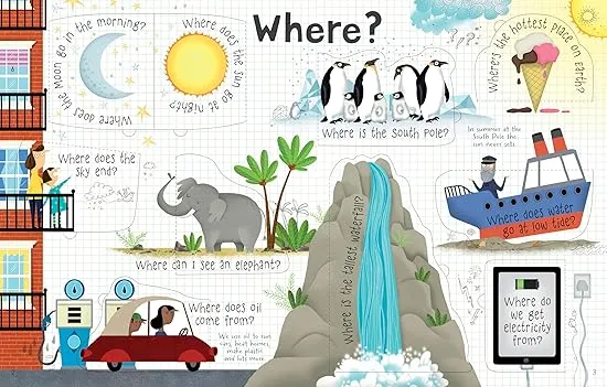 Lift-the-flap Questions and Answers about Our World