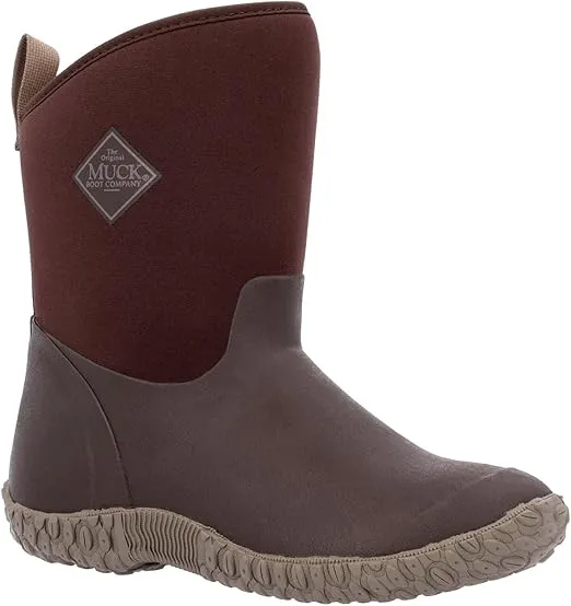 Muck WM2900W8 Women's Muckster II Mid Brown/Cream Faux Fur 8 Womens
