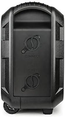 ECOXGEAR EcoBoulder+ GDI-EXBLD810 Rugged Waterproof Floating Portable Bluetooth Wireless 100 Watt Speaker and PA System (Gray)