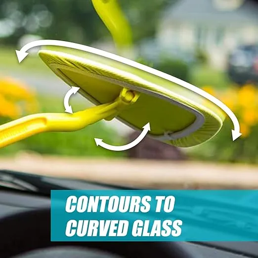 Invisible Glass 99031 Reach and Clean Combo Set Glass Cleaning Kit Includes Glass Cleaning Tool, Premium Aerosol Glass Cleaner, (2) Reusable Microfibers, and Storage Bag For Easy Streak-Free Glass