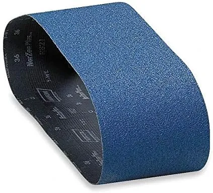 Norton NorZon 6" Width 48" Length 80 Grit Benchstand Abrasive Belt