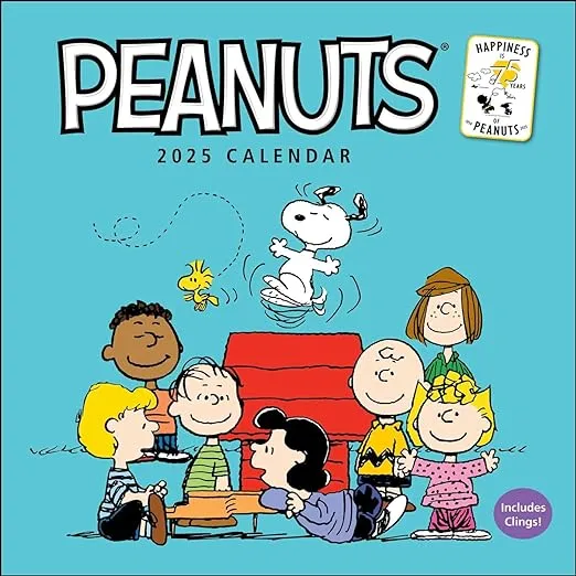 Peanuts 2025 Wall Calendar