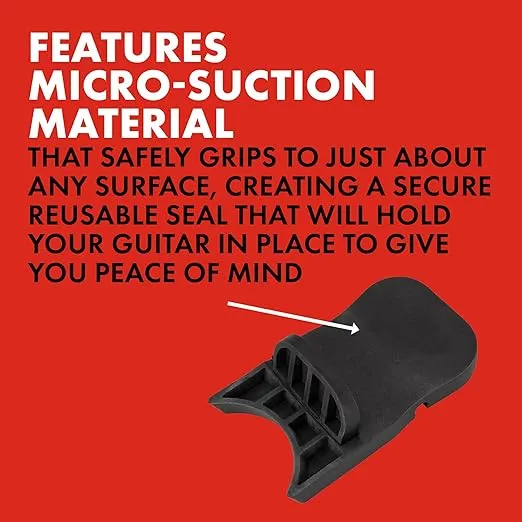 Fender Amperstand Guitar Amp Stand, Guitar Stand Substitute, Guitar Neck Rest Turns any Flat Surface into a Guitar Stand, Holds Picks, Cables, and More
