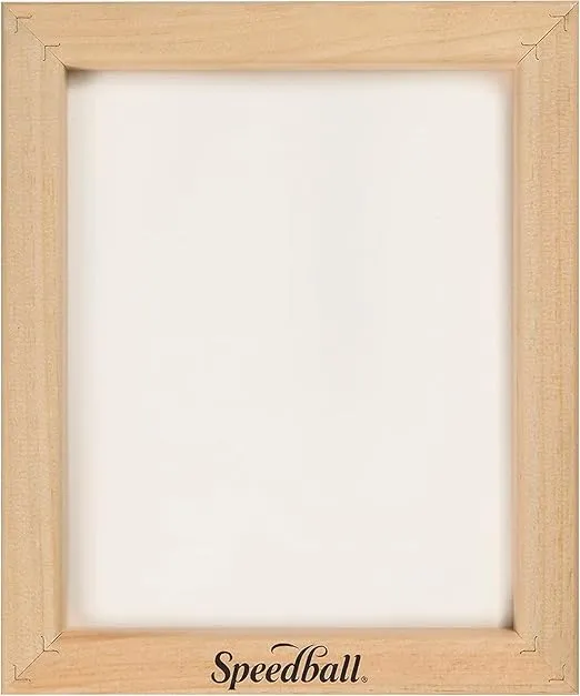 Speedball 85 Monofilament Screen Printing Frame, 8x10 Inch