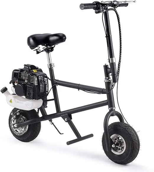 MotoTec 49cc Gas Mini Bike Black