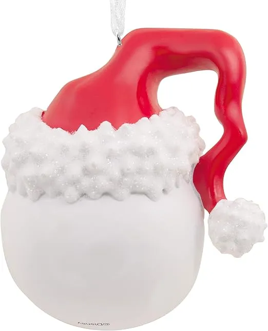 Hallmark Disney Tim Burton's The Nightmare Before Christmas Jack Skellington Head Christmas Ornament,Resin