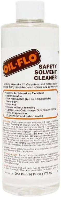 Titan Oil Flo Safety Solvent Cleaner, 16 Ounce